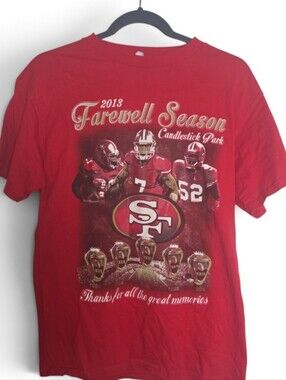 San Francisco 49ers Red Farewell Season Graphic Tee